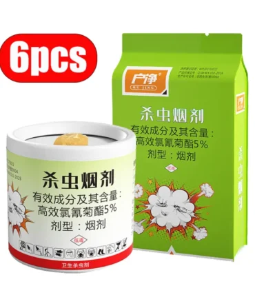 ৬ পিস জাপানি পোকামাকড় নিধনকারী ধোঁয়ার বোম