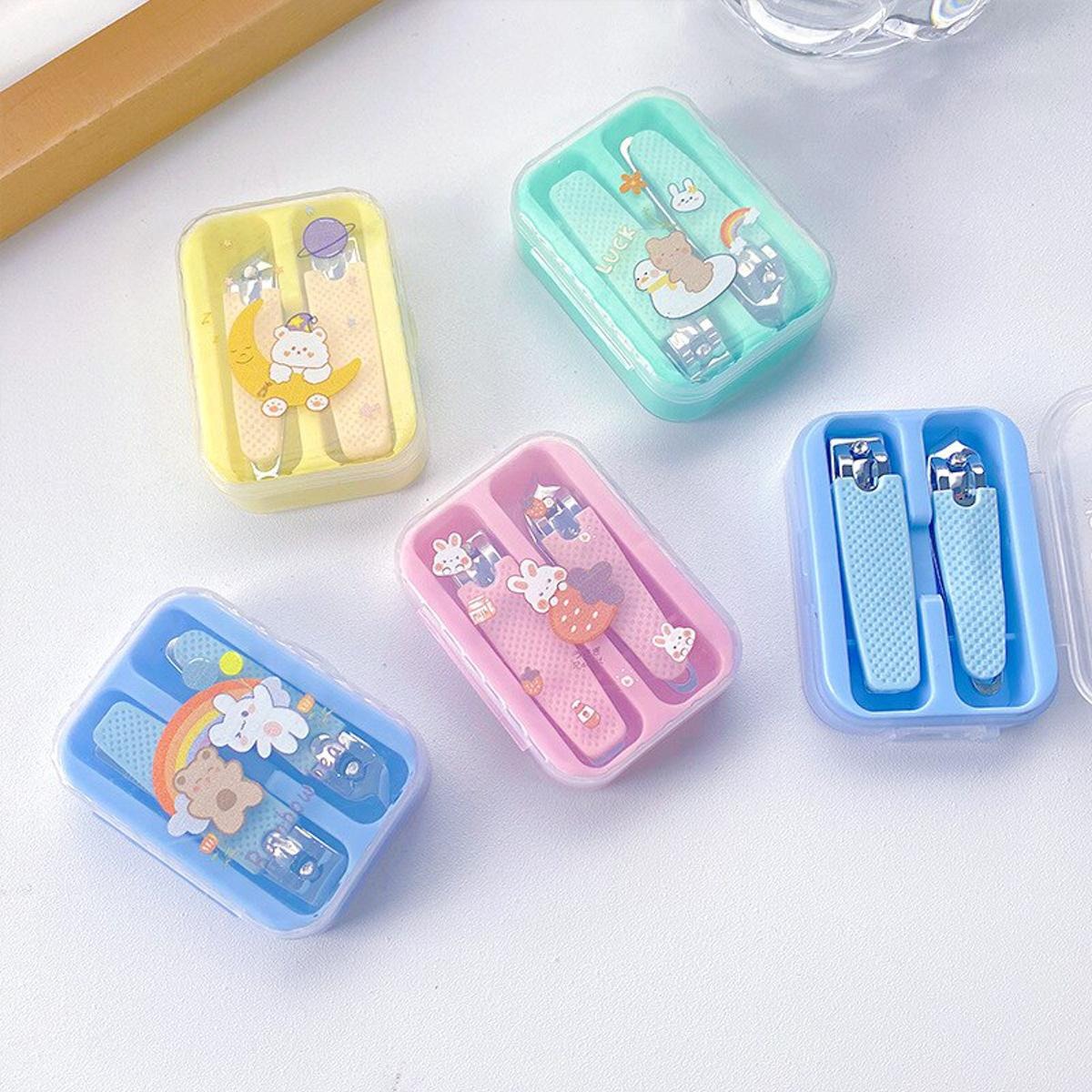 2pcs Macaron Color Nail Cutter - Image 3
